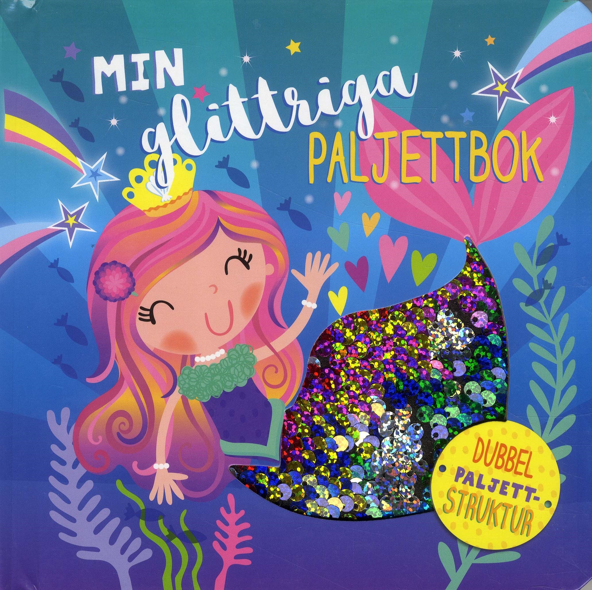 Omslaget till boken Min glittriga Paljettbok