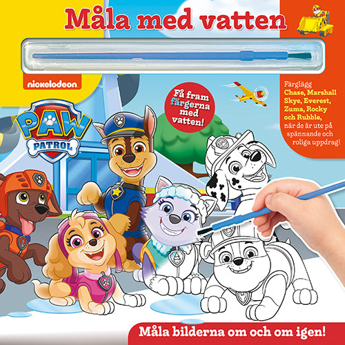 Måla med vatten - Paw Patrol