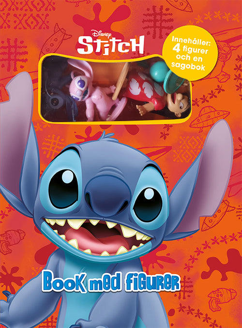 Omslaget till boken Disney Stitch - Bok med figurer