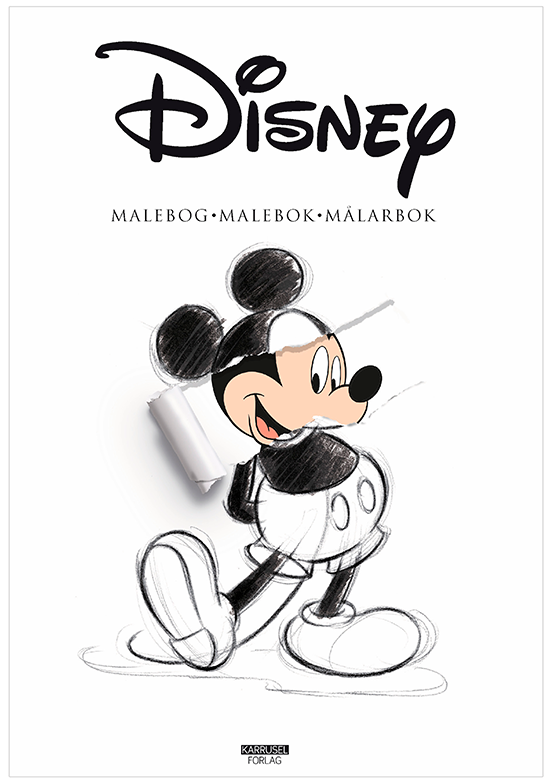 Disney - Musse och vänner - Målarbok Deluxe